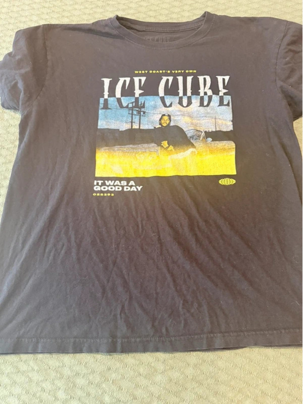 Ice Cube It Was a Good Day Graphic T-Shirt Size Large 1149